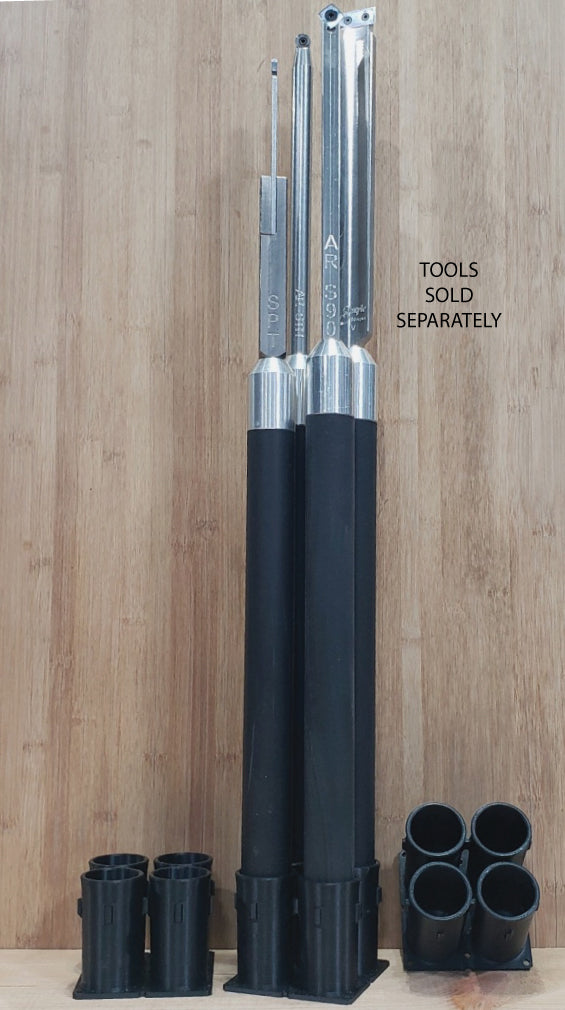 Woodturning Tool Holders - Each hold 4 handled tools or 9 unhandled tools - Limited Time Offer - 25% OFF when you buy 2 or more