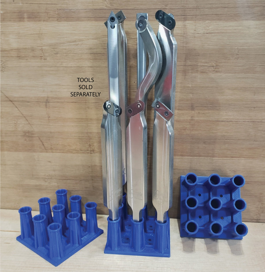 Woodturning Tool Holders - Each hold 4 handled tools or 9 unhandled tools