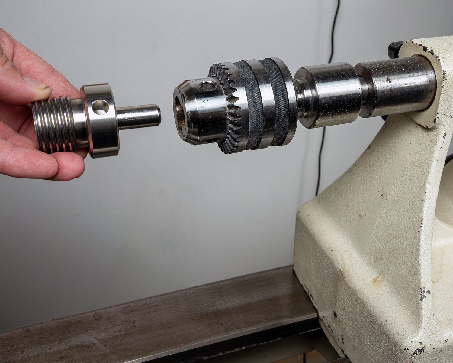 Chuck Reversing Adapter for wood turning lathe