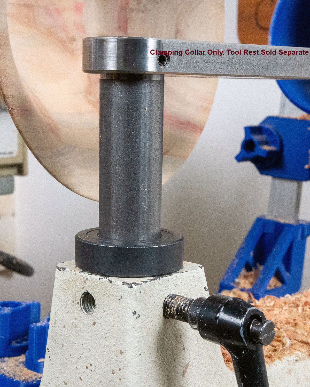 Clamping Collar for Tool Rest Post - either 1" or 5/8" diameter