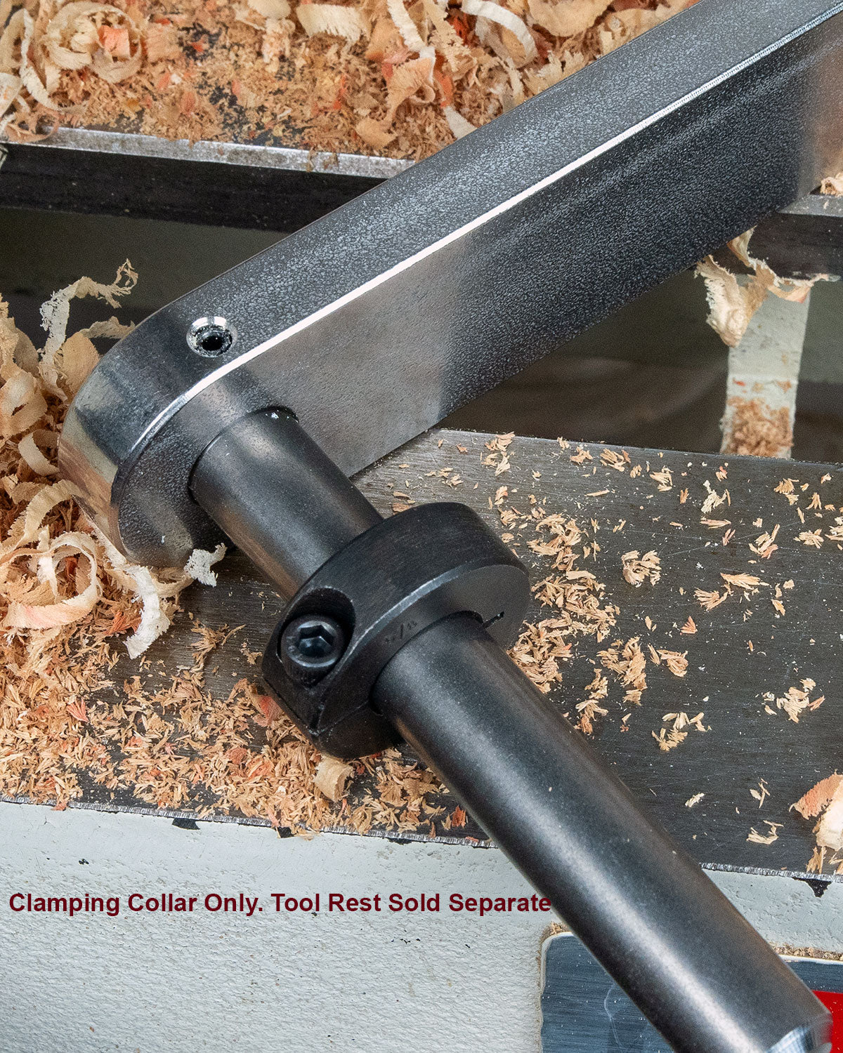 Clamping Collar for Tool Rest Post - either 1" or 5/8" diameter