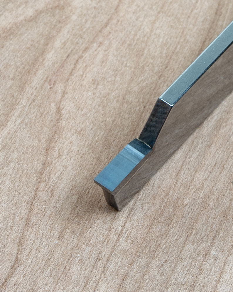 Simple Carbide Parting Tool for Wood Lathe