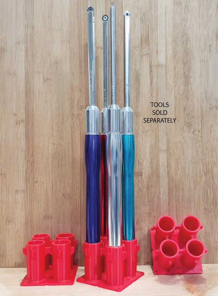 Woodturning Tool Holders - Each hold 4 handled tools or 9 unhandled tools - Limited Time Offer - 25% OFF when you buy 2 or more