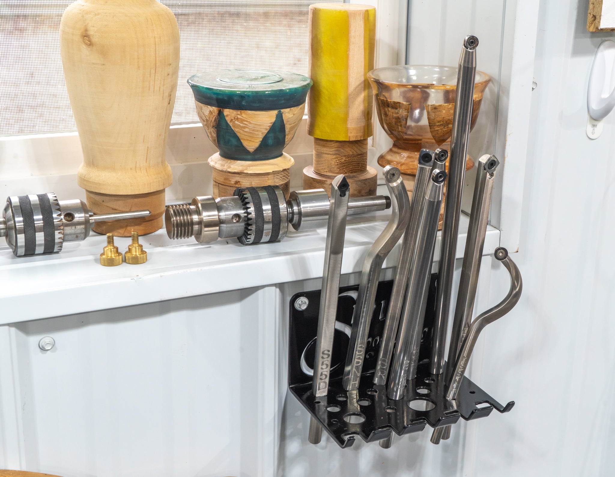 Tool Rack for Simple Hollowing System and Tools or All Tools