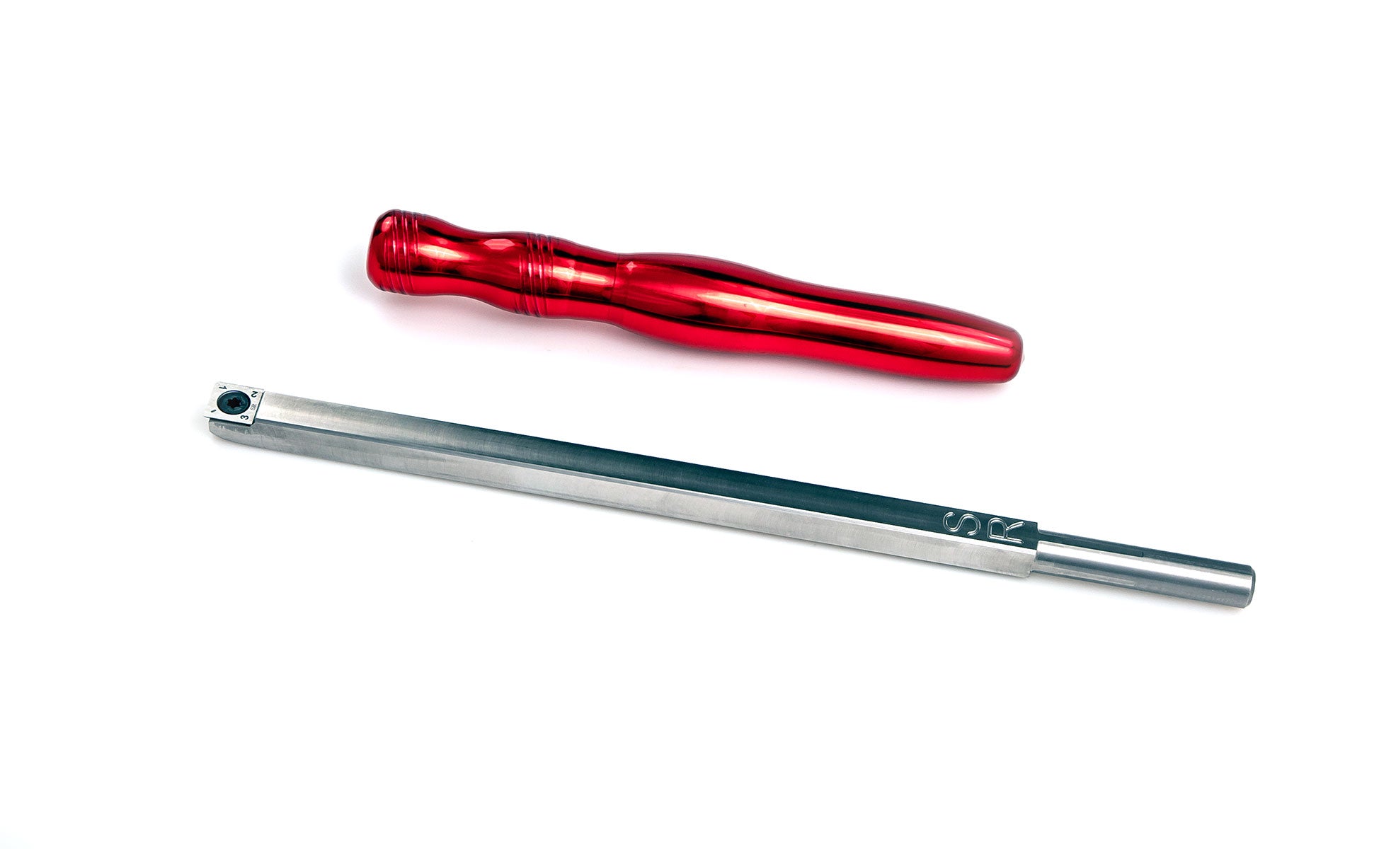 Buy 8-long-red-aluminum-handle Simple Rougher Tool with Square Carbide Tip - 12&quot; Tool Only