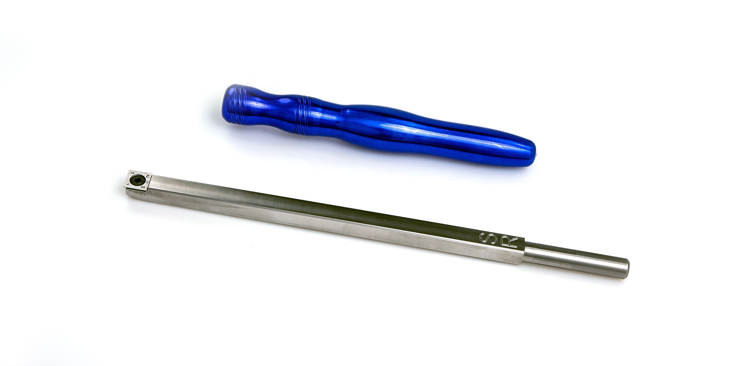 Simple Rougher Tool with Square Carbide Tip - 12" Tool Only